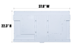 RCA Mini LED Outdoor TV in Aluminum Finish